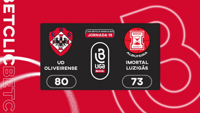 Liga Betclic masculina: o resumo do Oliveirense-Imortal