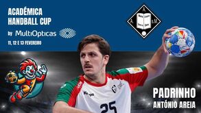 Académica Handball Cup começa este domingo apadrinhada por três internacionais portugueses