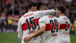 Estugarda vence e reforça candidatura aos lugares de Champions na Bundesliga