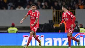 As notas dos jogadores do Benfica frente ao V. Guimarães: centrar é uma arte