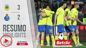 O resumo do Arouca-FC Porto: golos, casos e outros lances