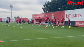 Novidade no treino do Benfica antes do jogo com o Toulouse: Schmidt afina últimos detalhes