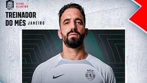 Rúben Amorim eleito melhor treinador da Liga Betclic pela terceira vez na época