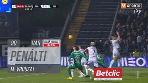 Polémica em Famalicão: o penálti que podia ter dado o empate ao Rio Ave nos descontos
