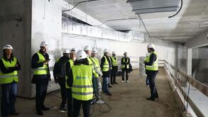 Obras da nova sede da Liga avançam: veja as imagens