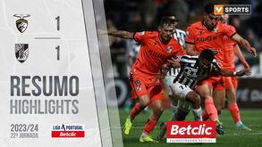 O resumo do Portimonense-V. Guimarães: golos, casos e outros lances