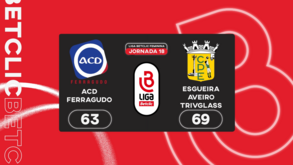 Liga Betclic feminina: o resumo do ACD Ferragudo-Esgueira