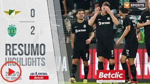 A crónica do Moreirense-Sporting, 0-2: etapa inicial de maioria absoluta