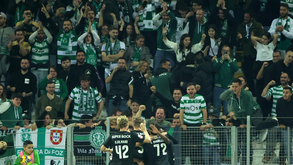 Regresso do Sporting a Lisboa feito em clima de festa