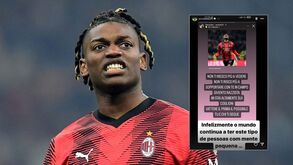 Rafael Leão denuncia insultos racistas: «O mundo continua a ter pessoas com mente pequena»