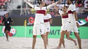 Portugal derrota Omã e apura-se para os 'quartos' do Mundial de futebol de praia