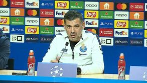 Sérgio Conceição: «Empatar não é um bom resultado. Poderá ser no futuro, num outro contexto, não neste»