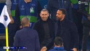 «Como é que ainda fazes isto?»: Rio Ferdinand rendido a Pepe após o FC Porto-Arsenal