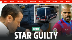 Assim reagiu a imprensa internacional à sentença de Dani Alves