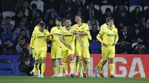 Gonçalo Guedes assiste na vitória do Villarreal em casa da Real Sociedad