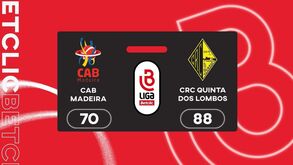 Liga Betclic feminina: o resumo do CAB Madeira-Quinta dos Lombos