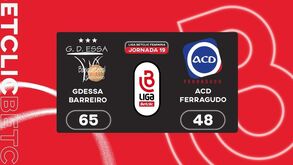 Liga Betclic feminina: o resumo do GDESSA Barreiro-ACD Ferragudo