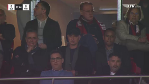 José Mourinho na Luz a assistir ao Benfica-Portimonense