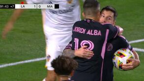 O golo de Messi nos descontos que 'salva' Inter Miami da derrota