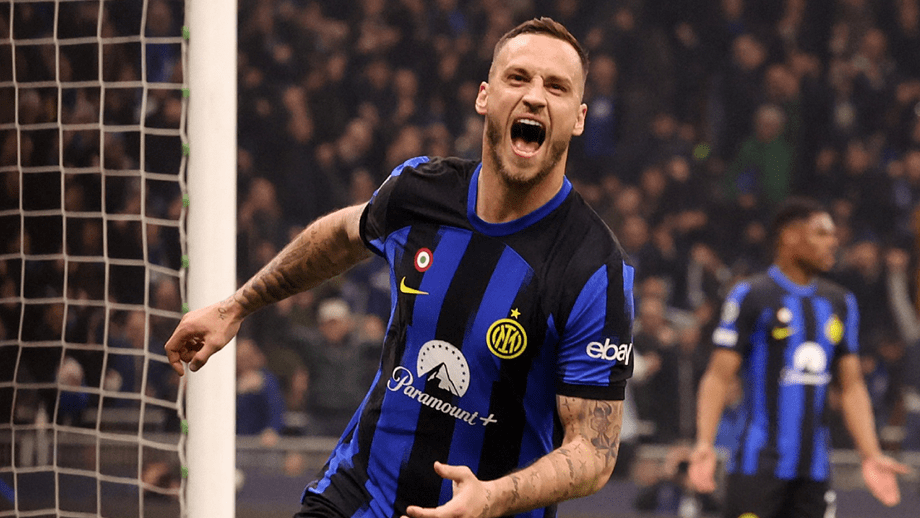 Golo de Arnautovic coloca Inter Milão em vantagem nos oitavos de final da Liga dos Campeões