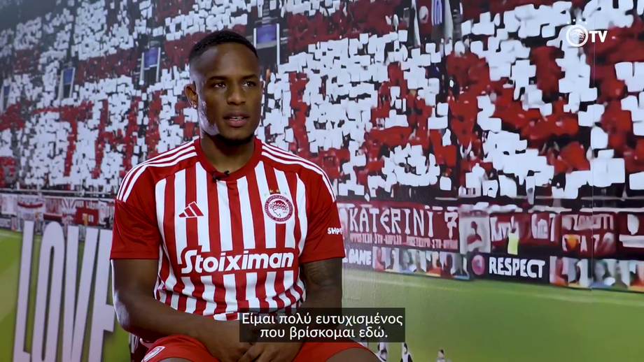 Extremo cabo-verdiano cedido pelos leões ao clube da Grécia até ao final da época
