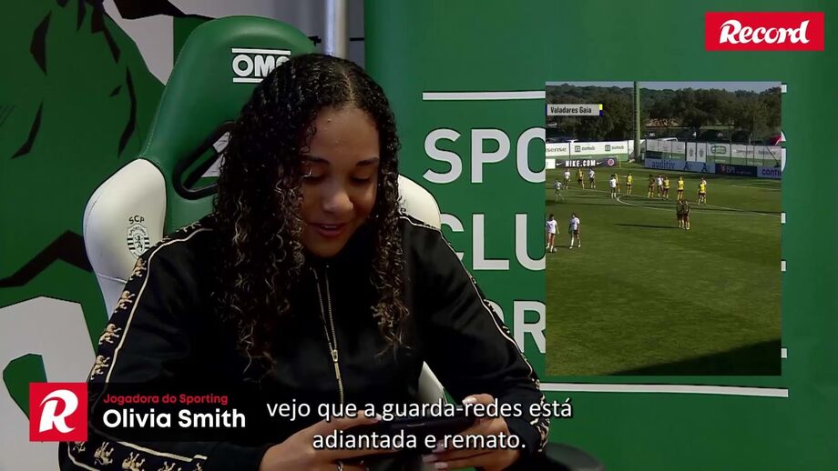 Jogadora do Sporting em entrevista a Record
