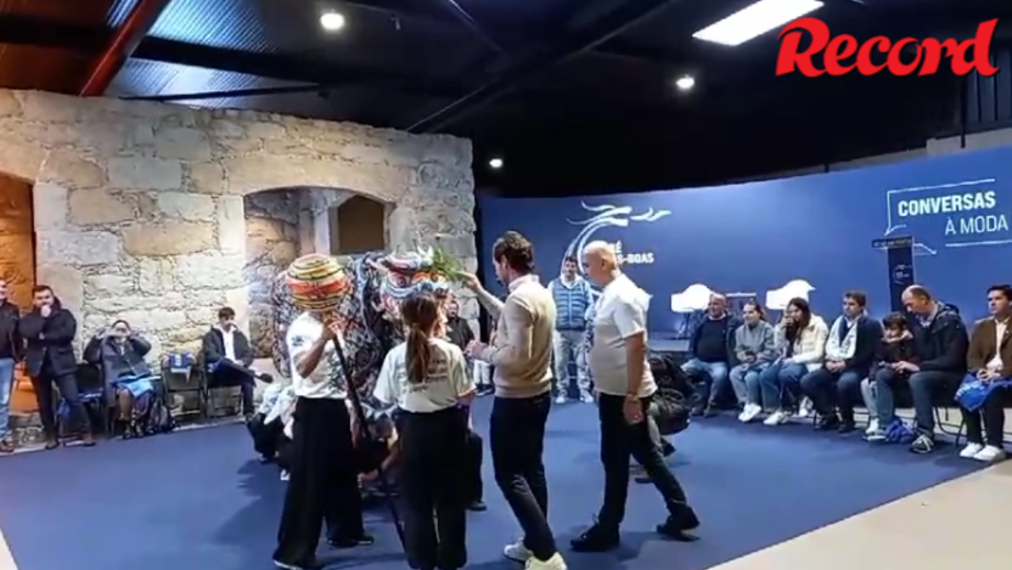 Candidato à presidência do FC Porto acolheu cerimónia que marca a entrada no ano novo chinês