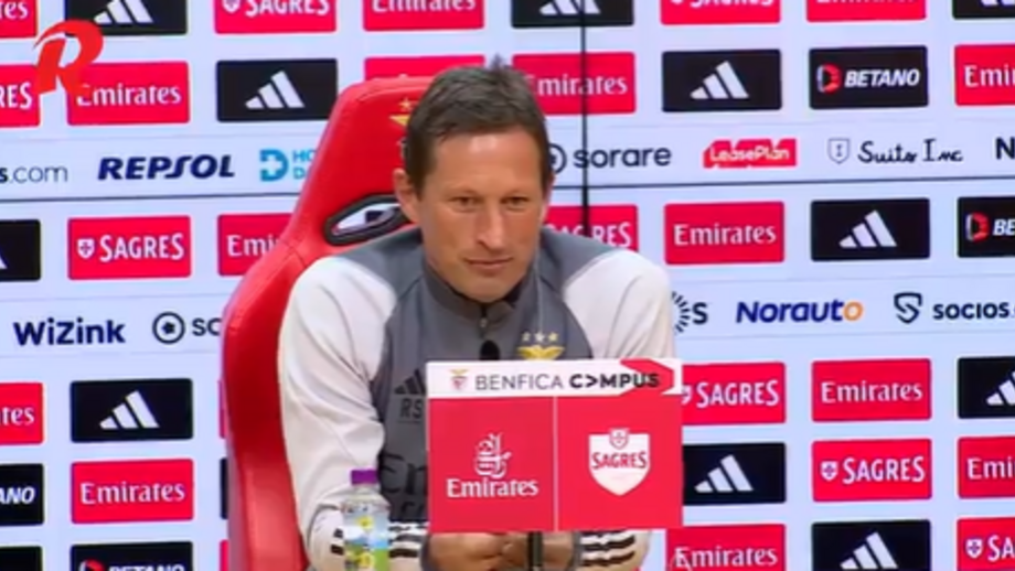 Treinador do Benfica foi confrontado com as palavras do presidente