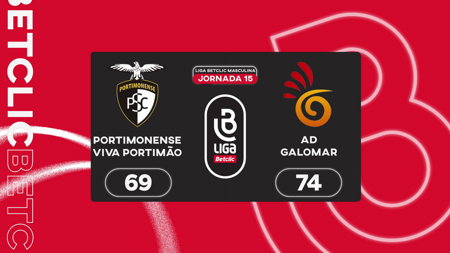 Os melhores momentos da partida a contar para a jornada 15 da Liga Betclic
