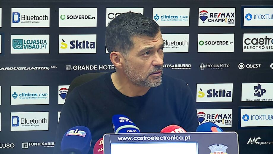 Treinador do FC Porto muito sucinto na análise ao que não correu bem à sua equipa