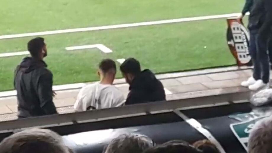 Dupla entrou aos 84 minutos