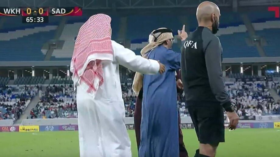 Foi um encontro diante do Al-Sadd