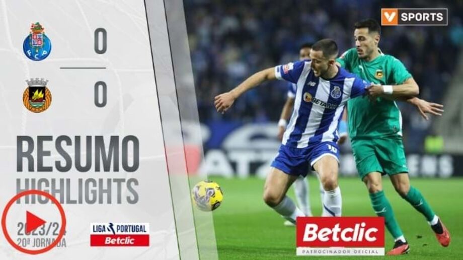 A crónica do FC Porto-Rio Ave, 0-0: o festival de canto acabou fora de tom