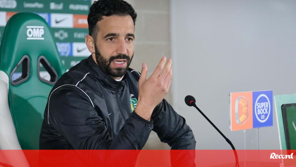 Em direto: siga a conferência de Rúben Amorim de antevisão ao jogo com o Farense