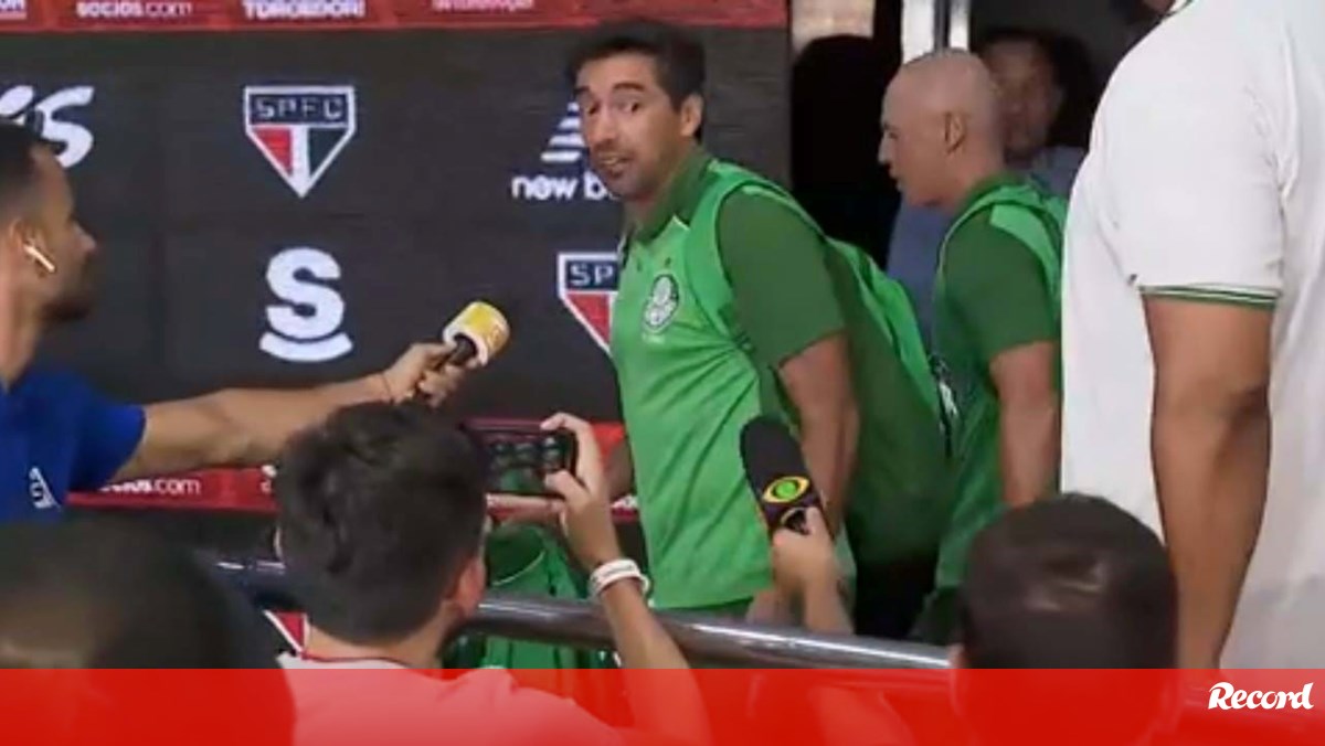 «Não nos deixaram falar»: Abel explica por que não deu conferência de imprensa no Morumbis