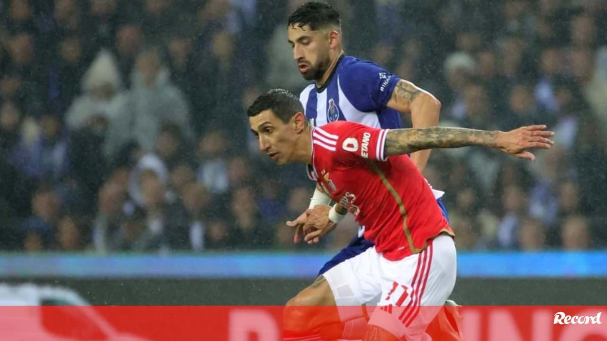 Di María envolvido em confusão após o clássico nas garagens do Estádio do Dragão