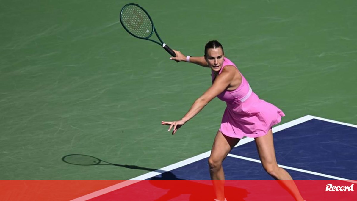 Aryna Sabalenka afastada nos 'oitavos' em Indian Wells