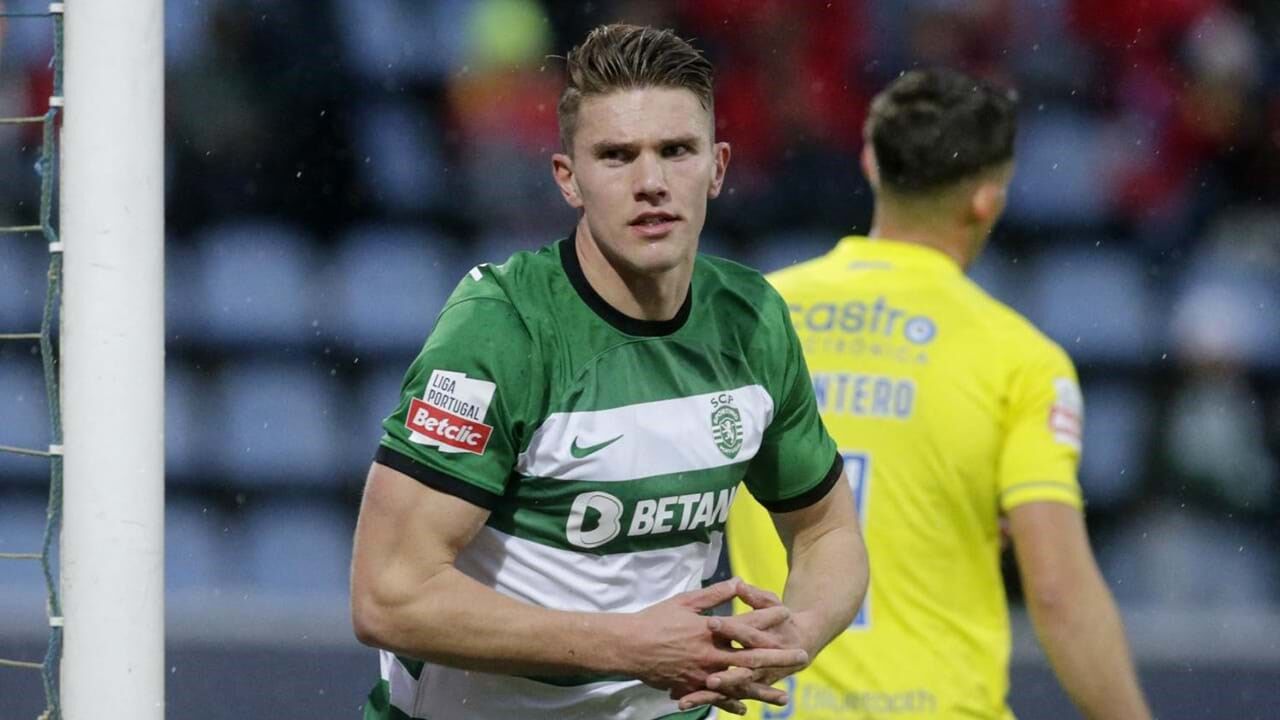 Gyökeres ajudou na condição de capitão