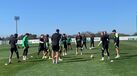'Meiinho' animado: as imagens do último treino do Sporting antes do jogo com a Atalanta 