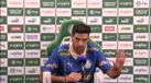 Abel Ferreira fala sobre discriminação e fica 30 segundos em silêncio durante conferência do Palmeiras
