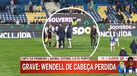 Imagens em câmara lenta e aproximadas mostram momento da fúria de Wendell na direção dos árbitros