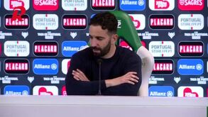 Rúben Amorim: «O Benfica tem um golo sem fazer muito nessa altura...»