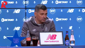 Sérgio Conceição: «Evanilson e Galeno? Algo não está bem...»