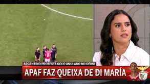 Rita Pedroso e as críticas de Di María: «Discurso é para os adeptos do Benfica»