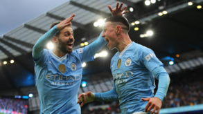 A crónica do Man. City-Man. United, 3-1: O diabo veste azul