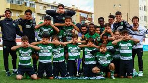 Sub-13 do Sporting conquistam a Algarve Elite Cup com um festejo... especial