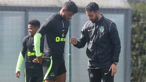 A conversa de Amorim com Trincão, Morita e Edwards