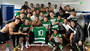 Guilherme Santos sofre grave lesão no joelho direito e termina a época no Sporting