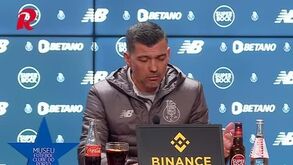 Sérgio Conceição e os festejos após o clássico: «Saiu uma foto que não me agradou e já falei com os jogadores»