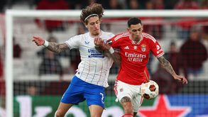 Fábio Silva após o empate do Rangers na Luz: «Saímos um pouco dececionados»